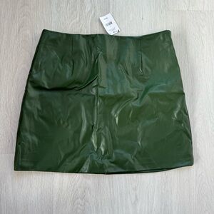 Cotton On Dark Green Mini Skirt